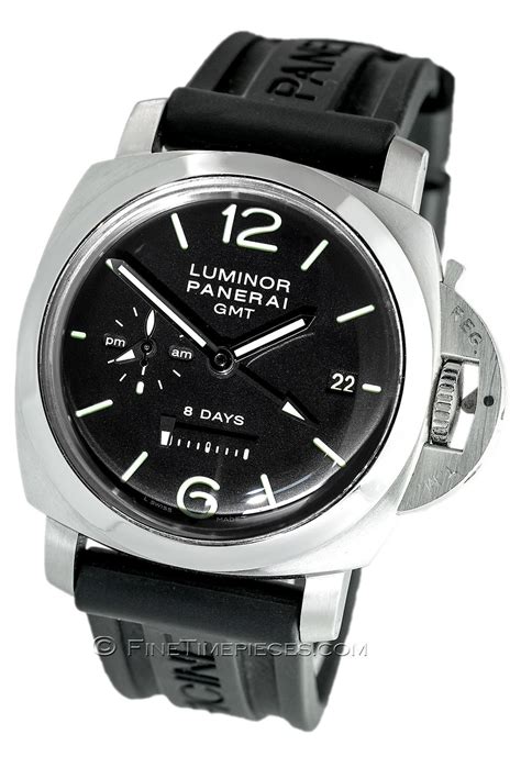 panerai luminor 8 days ceramic gmt|officine panerai luminor gmt.